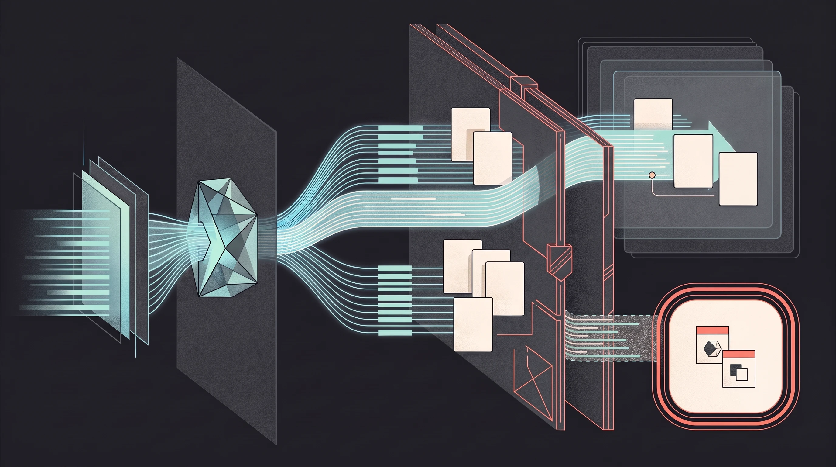 A Gemini API grounding flow crosses a clear local-storage boundary